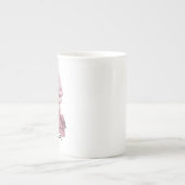 Mozart in Rosa Porzellantasse (Vorderseite)