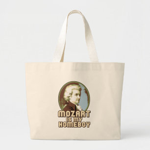Mozart Jumbo Stoffbeutel