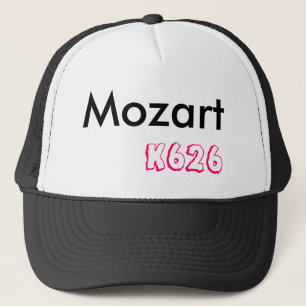 Mozart, k626 truckerkappe