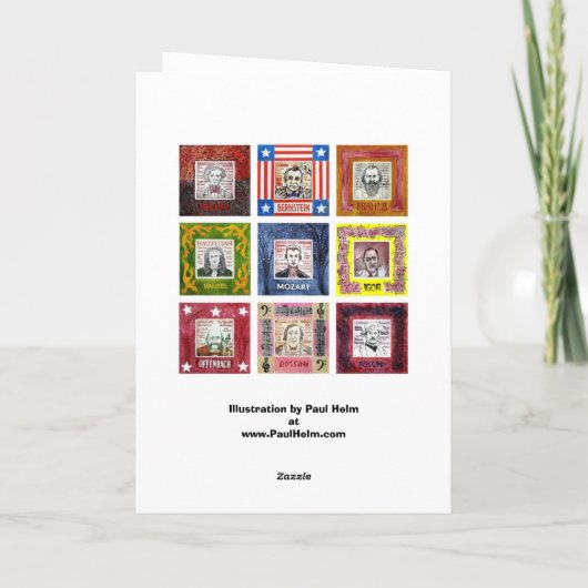 MOZART KARTE (Rückseite)