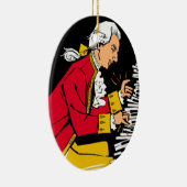 Mozart Keramik Ornament (Rechts)