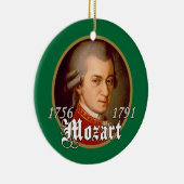 Mozart Keramikornament (Rechts)