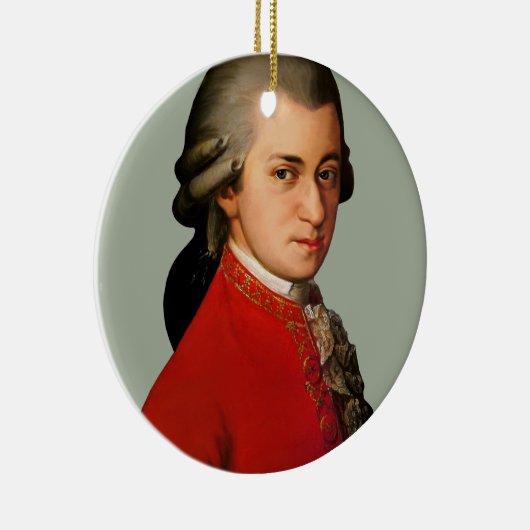 Mozart Keramikornament (Rechts)