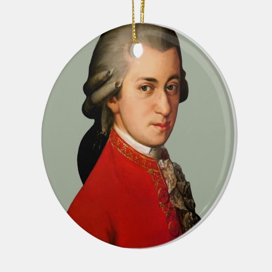 Mozart Keramikornament (Links)