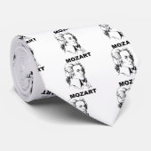 Mozart Krawatte (Gerollt)