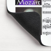 Mozart-Liebhaber-Geschenke Mousepad (Ecke)