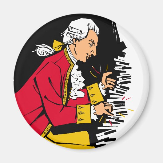Mozart Magnet (Vorne)