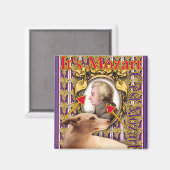 MOZART MAGNET (Vorderseite/Rückseite)