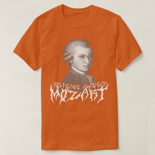 Mozart Metal T-Shirt (Design vorne)