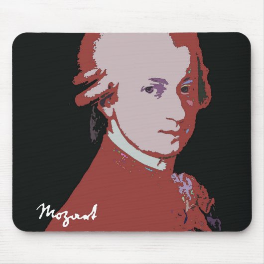 Mozart Mousepad (Vorne)