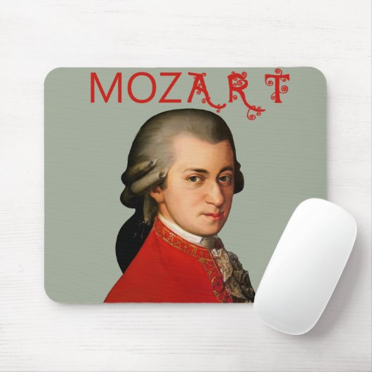 Mozart Mousepad (Mit Mouse)