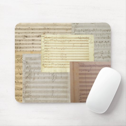 Mozart-Musik-Manuskripte Mousepad (Mit Mouse)