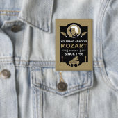 Mozart Musikliebhaber-Geschenk Button (Insitu)