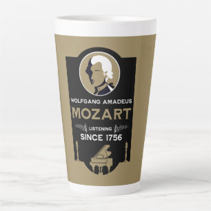 Mozart Musikliebhaber-Geschenk Milchtasse
