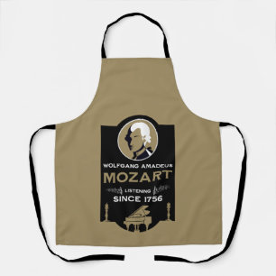 Mozart Musikliebhaber-Geschenk Schürze