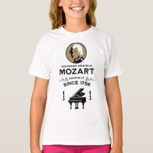 Mozart Musikliebhaber-Geschenk T-Shirt