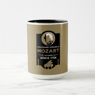 Mozart Musikliebhaber-Geschenk Tasse