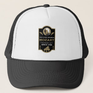 Mozart Musikliebhaber-Geschenk Truckerkappe