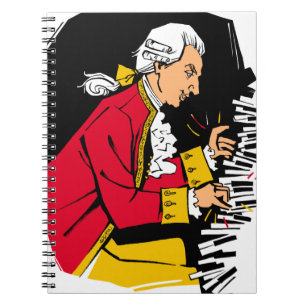 Mozart Notizblock