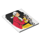 Mozart Notizblock (angewinkelt)
