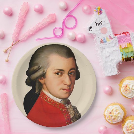 Mozart Pappteller (Party)