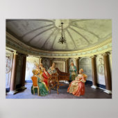 Mozart Playing Harpsichord Poster (Vorne)