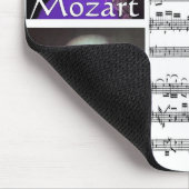 Mozart-Popkunst mouspad Mousepad (Ecke)