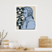 Mozart Poster (Küche)