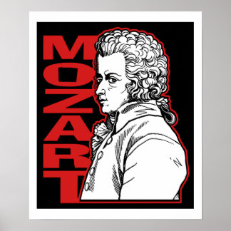 Mozart Poster
