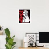 Mozart Poster (Heimbüro)