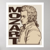 Mozart Poster (Vorne)