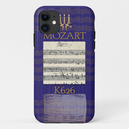 Mozart Requiem Case-Mate iPhone Hülle (Rückseite)