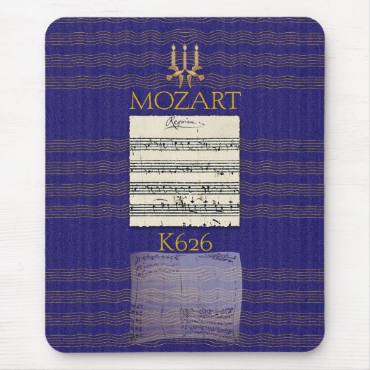 Mozart Requiem Mousepad (Vorne)