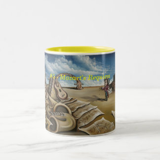 Mozart Requiem Zweifarbige Tasse