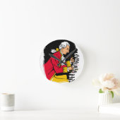 Mozart Runde Wanduhr (Zuhause)