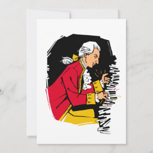 Mozart spielt Klavier