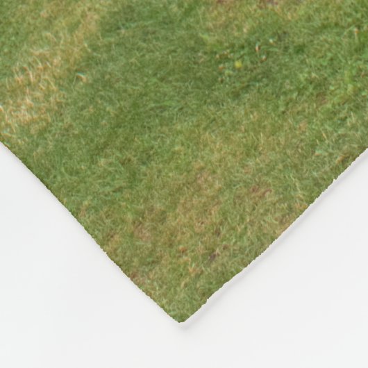 Mozart-Statue in Burggarten Wien Österreich Fleecedecke (Ecke)