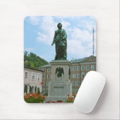 Mozart-Statue in Salzburg Mousepad (Mit Mouse)