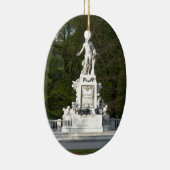 Mozart-Statue Keramik Ornament (Rechts)