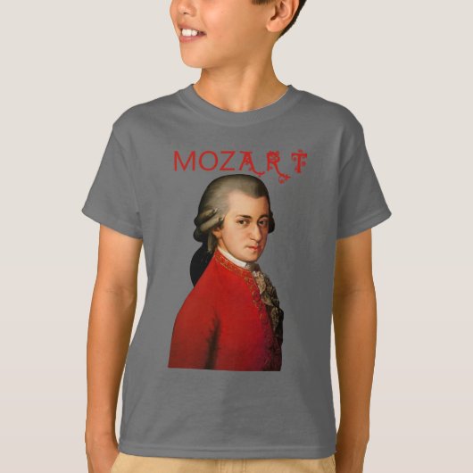 Mozart T-Shirt (Vorderseite)
