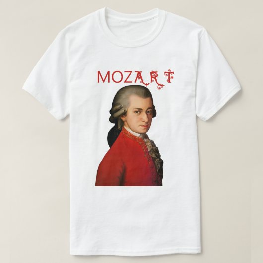 Mozart T-Shirt (Design vorne)