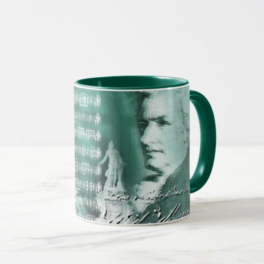 MOZART-TASSE TASSE (VorderseiteRechts)