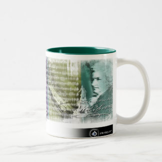 Mozart-Tasse Zweifarbige Tasse