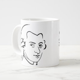 Mozart-Tunnel-bohrwagenTasse -- 20oz. Jumbo-Tasse