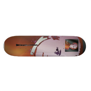 Mozart- und Clarinet-Skateboard Skateboard