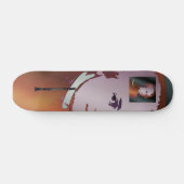 Mozart und Klarinettenskateboard Skateboard (Horizontal)