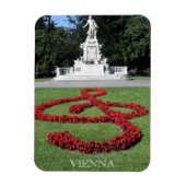 Mozart vienna magnet (Vertikal)