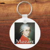 Mozartgeschenke für Musikfans Schlüsselanhänger (Vorderseite)