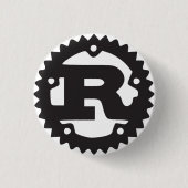 Mozilla Rost-Knopf Button (Vorderseite)