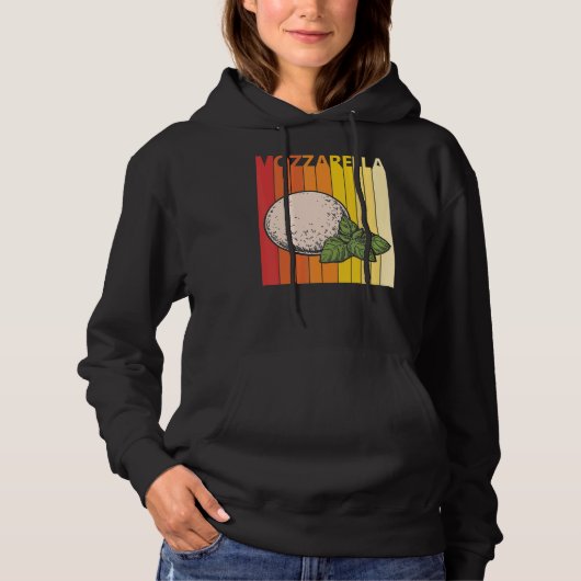 Mozzarella Cheese Hoodie (Vorderseite)